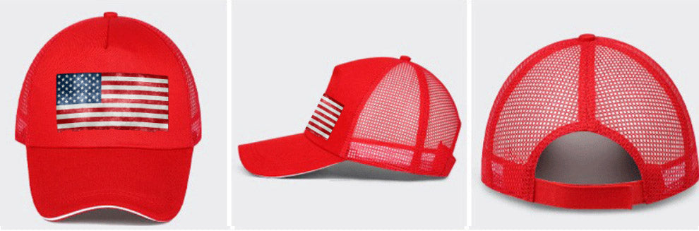 Red patriotic hats