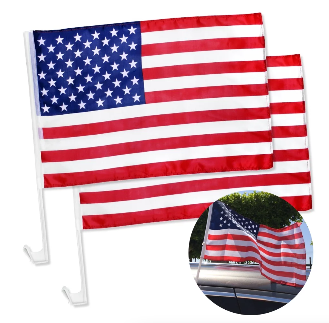 Wholesale - USA Car Flag 400u box.