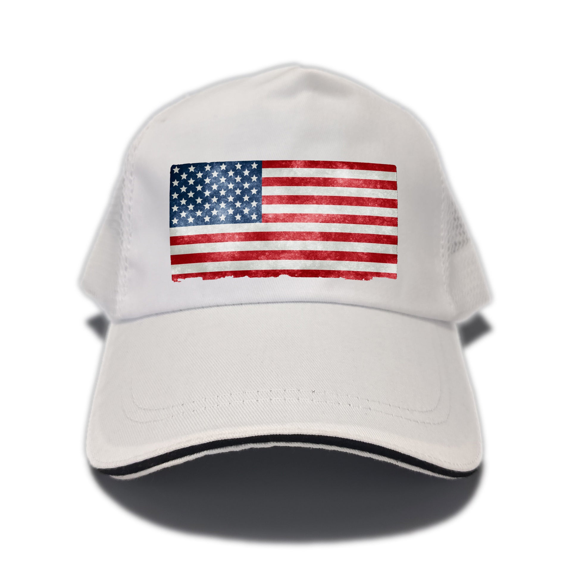 White patriotic hats